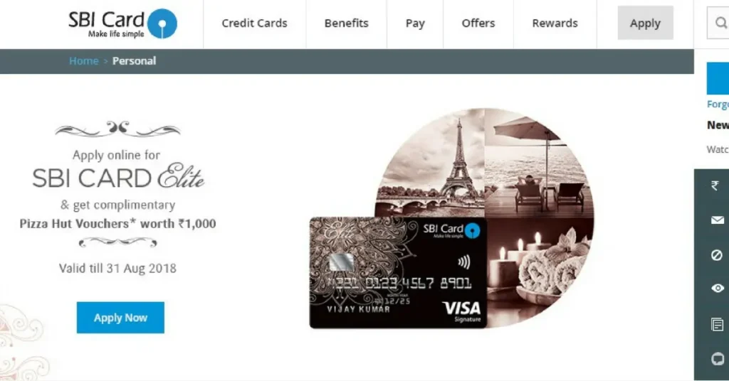 घर बैठे स्टेट बैंक ऑफ इंडिया का क्रेडिट कार्ड बनाएं | How to Make SBI Credit Card online in Hindi